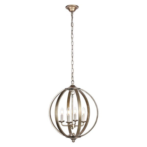 Marlow 4-Light Pendant, Living District, Mfr#: LD6011D18S